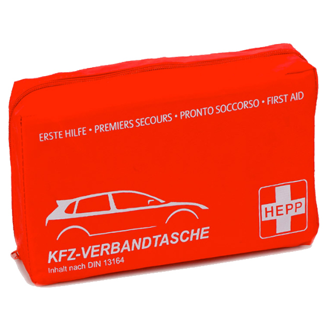 (image for) First aid bag with the European standard DIN 13164