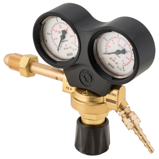 (image for) Acetyline reducer with pressure gauges
