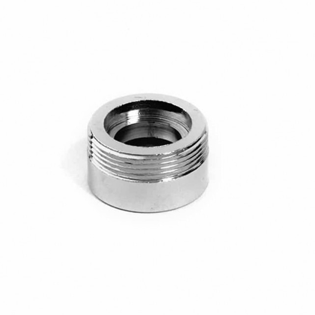 (image for) Faucet aerator reducing nipple, 20x1 male to 22x1 male