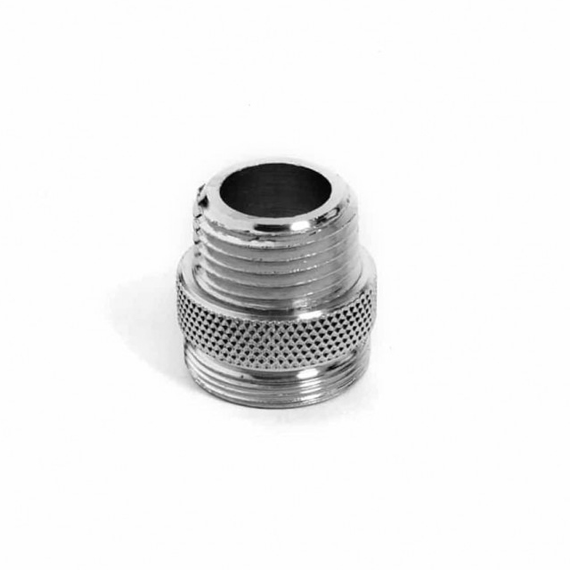 (image for) Faucet aerator reducing nipple, 24x1 male to ½″ male
