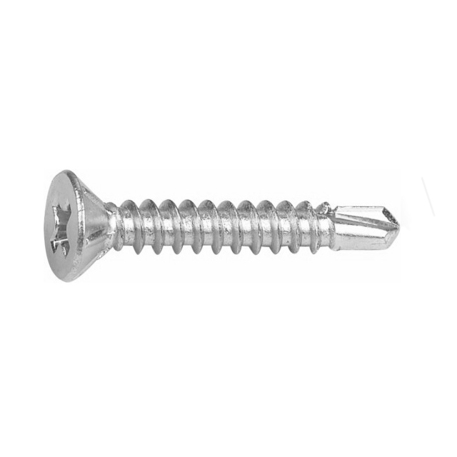 (εικόνα για) Τρυπανόβιδες φρεζάτες 4,2mm (#8) γαλβανιζέ (1000 τεμάχια)