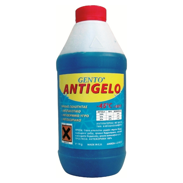 (image for) Antifreeze fluid for solar water heaters