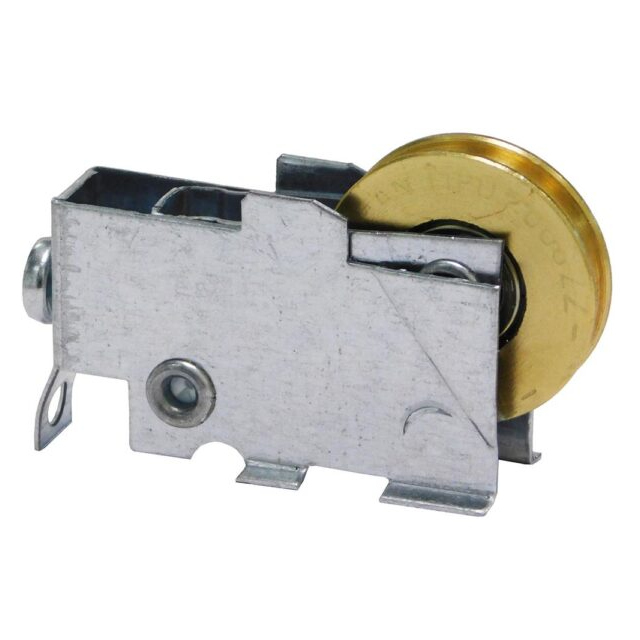 (image for) Single brass roller for aluminum door