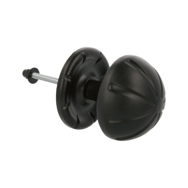 (image for) Ball door knob black 75mm