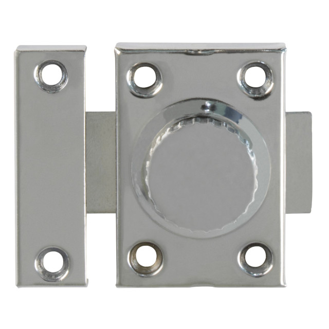 (image for) Barrel bolt silver 35mm