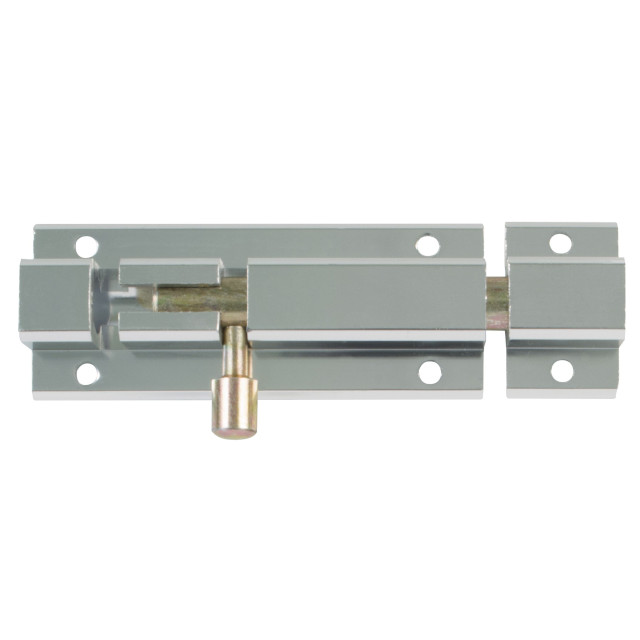 (image for) Aluminum barrel bolt silver