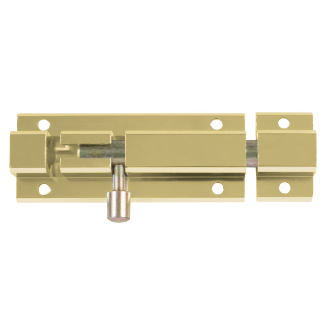(image for) Aluminum barrel bolt gold