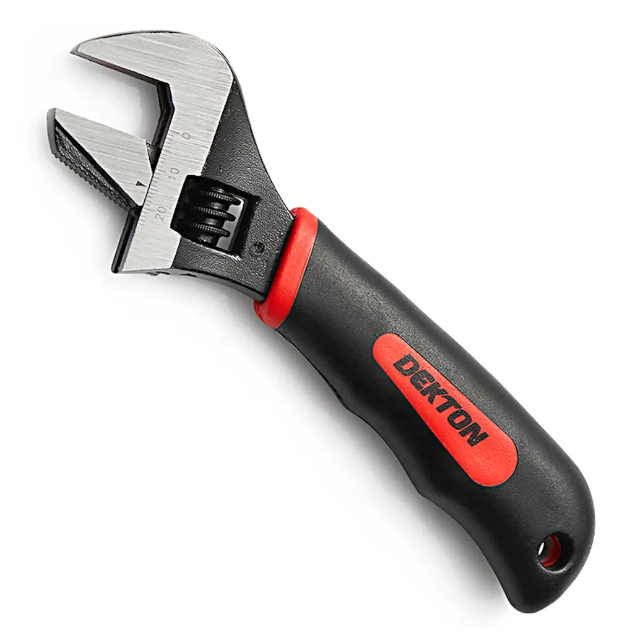 (image for) 2 in 1 stubby adjustable wrench