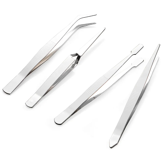 (image for) 4pc tweezers set