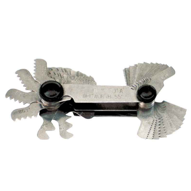 (image for) Whitworth 55° screw pitch gauge set