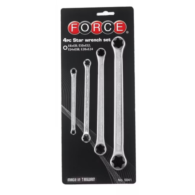 (εικόνα για) Σετ 4 κλειδιά θηλυκό Torx (E6-E24)