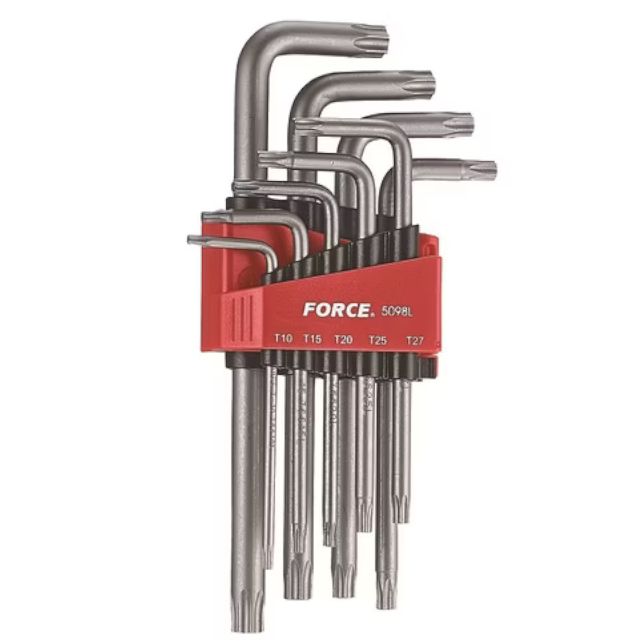 (εικόνα για) Σετ 9 κλειδιά Torx μακριά (T10-T50)