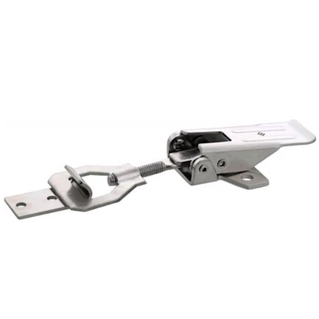 (image for) Bailing latch 120mm adjustable 1.1kN stailess steel AISI 304