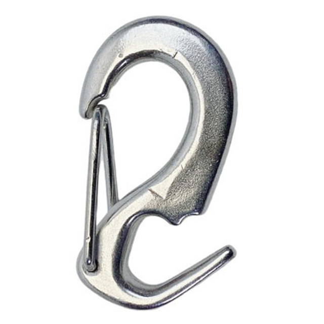 (image for) Spring snap open end stainless steel AISI 316