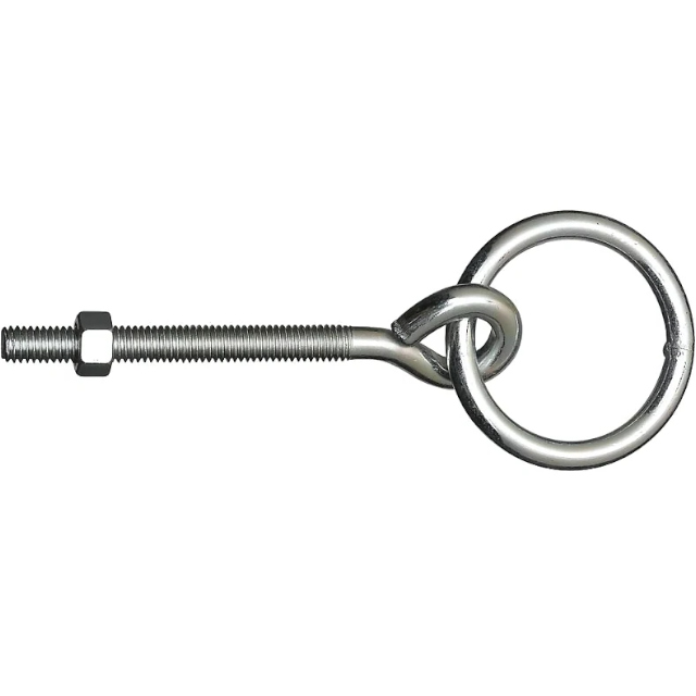 (image for) Eye bolt with ring, assembly stainless steel AISI 316