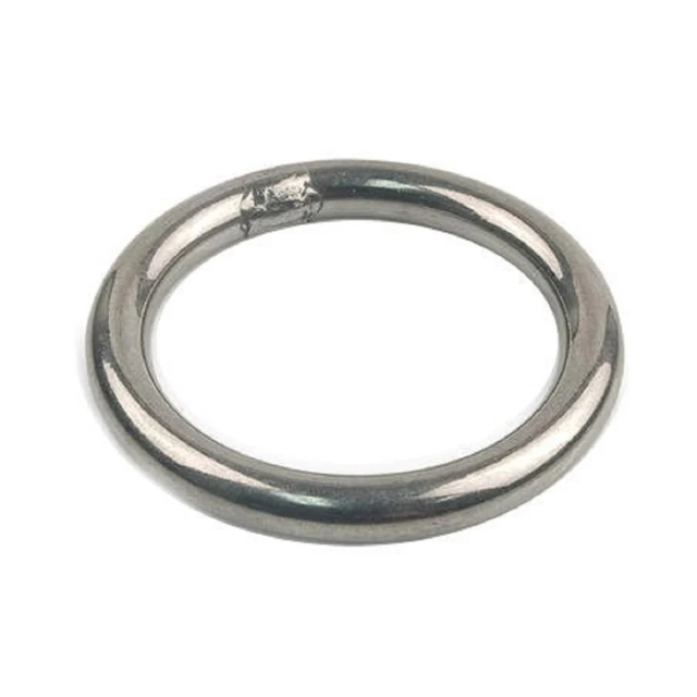 (image for) Ring, welded, polished stainless steel AISI 316