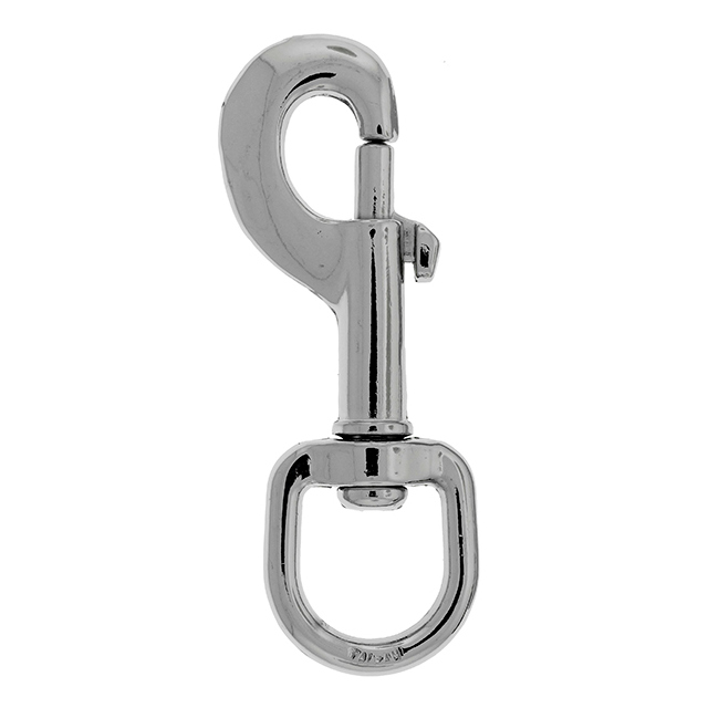 (image for) Swivel spring bolt hook stainless steel AISI 316