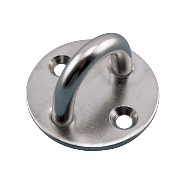 (image for) Eye plate, stamped and welded stainless steel AISI 304