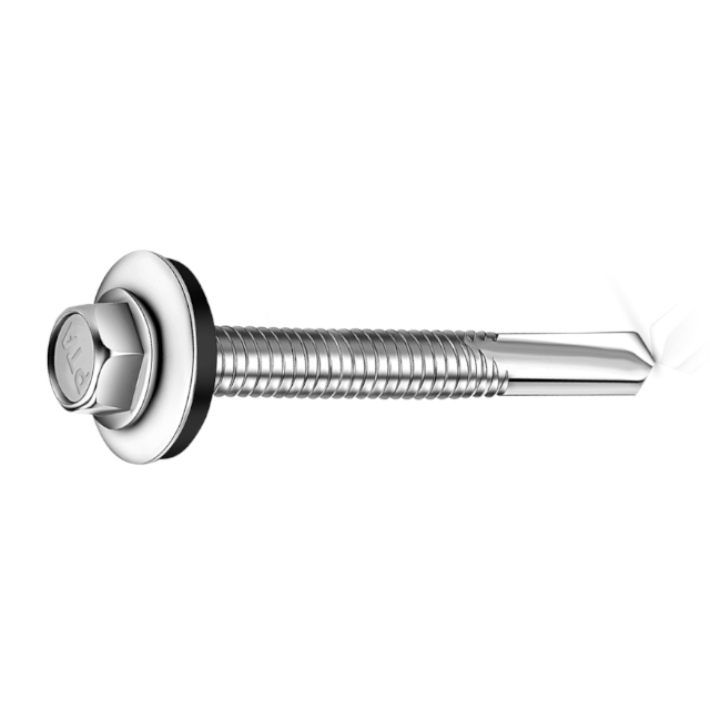 (εικόνα για) Τρυπανόβιδες εξάγωνες 6,3mm (¼″) με ροδέλα EPDM (100 τεμάχια)