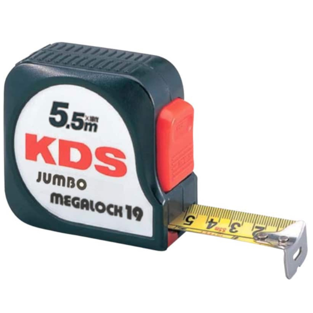 (εικόνα για) Μετροταινία πλάτους 19mm 5,5m με κλίμακα σε εκατοστά και ίντσες