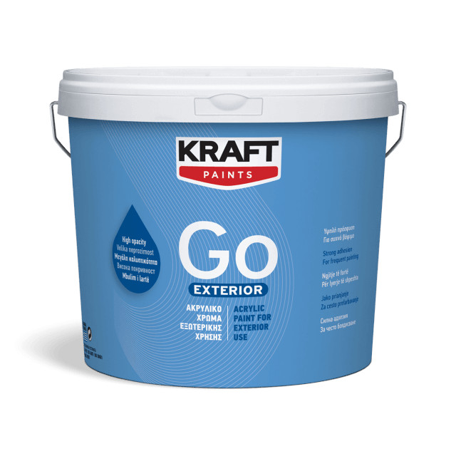 (image for) Cost-effective acrylic paint for exterior walls