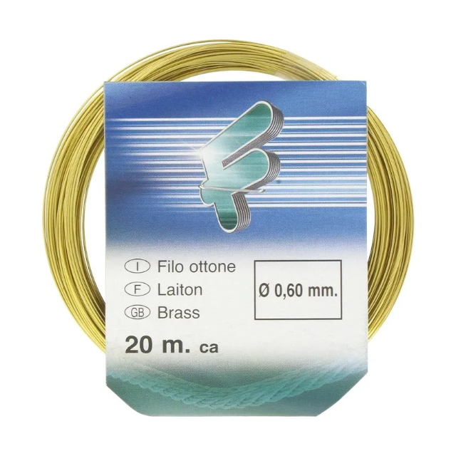 (εικόνα για) Ορειχάλκινο σύρμα κουλούρα 50gr
