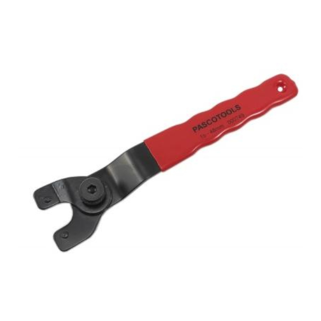 (image for) Adjustable angle wheel wrench