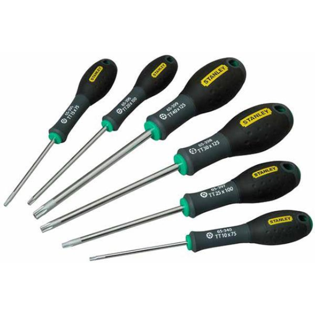 (εικόνα για) Σετ 6 κατσαβίδια Torx με τρύπα (TT10~TT40)