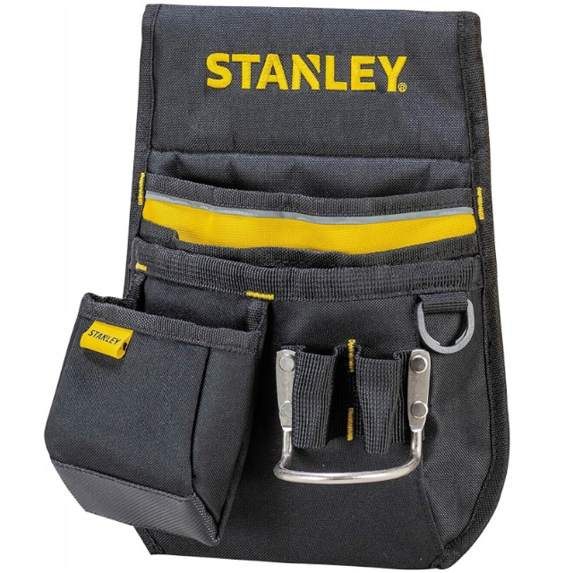 (image for) Fabric waist tool pouch with hammer holder