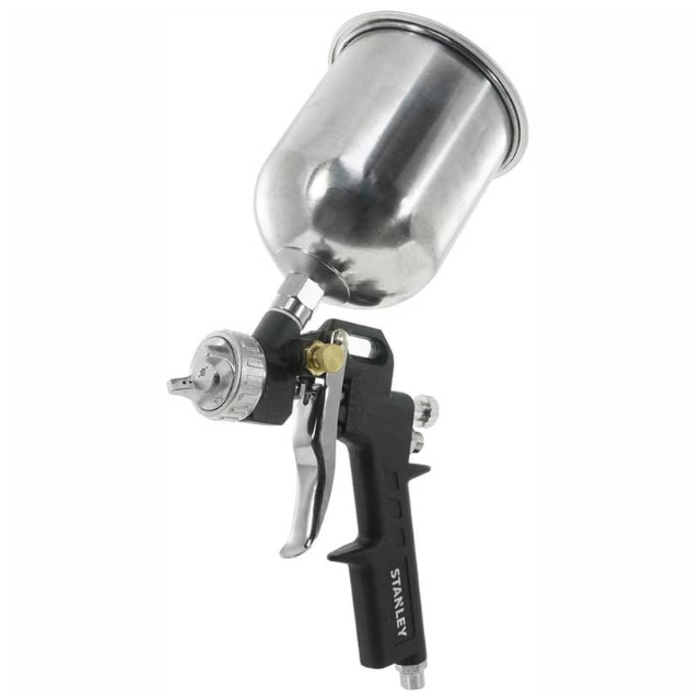 (image for) Gravity-feed pneumatic paint spray gun 1ℓ 0,5mm