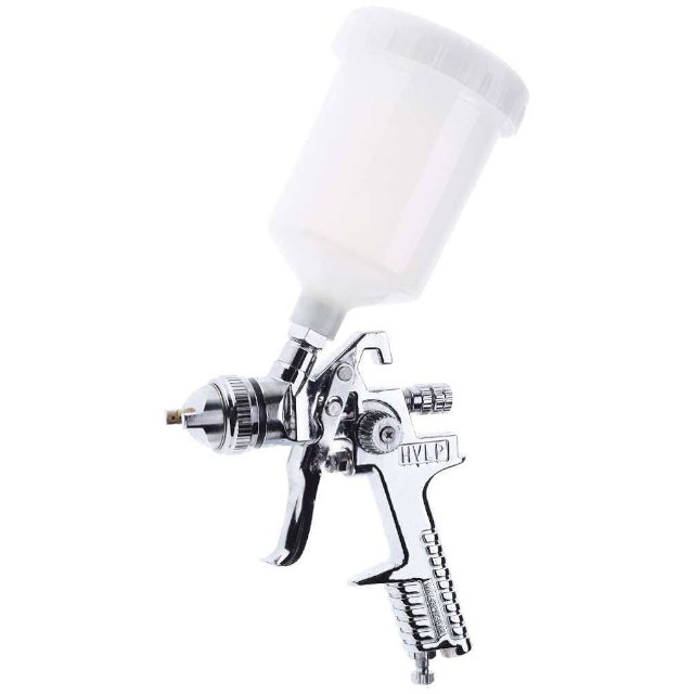 (image for) Gravity-feed pneumatic paint spray gun 600ml 1,5mm