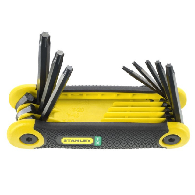 (image for) Foldable tampered Torx keys Τ9~T40