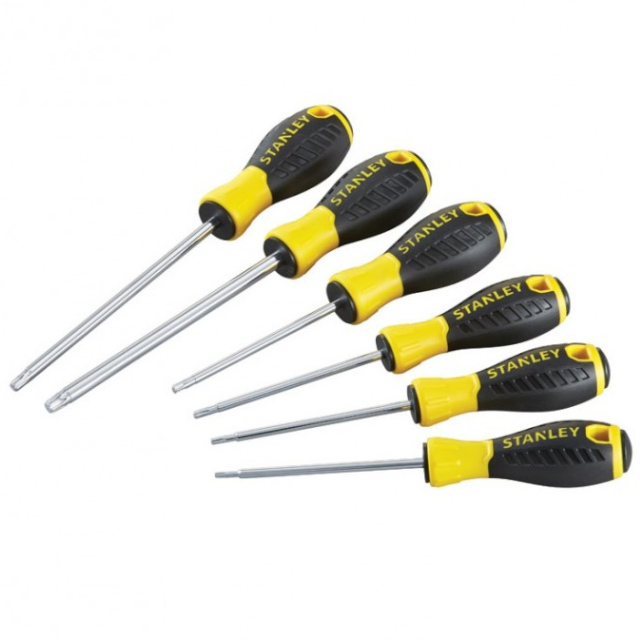(εικόνα για) Σετ 6 κατσαβίδια Torx (T10~T40)