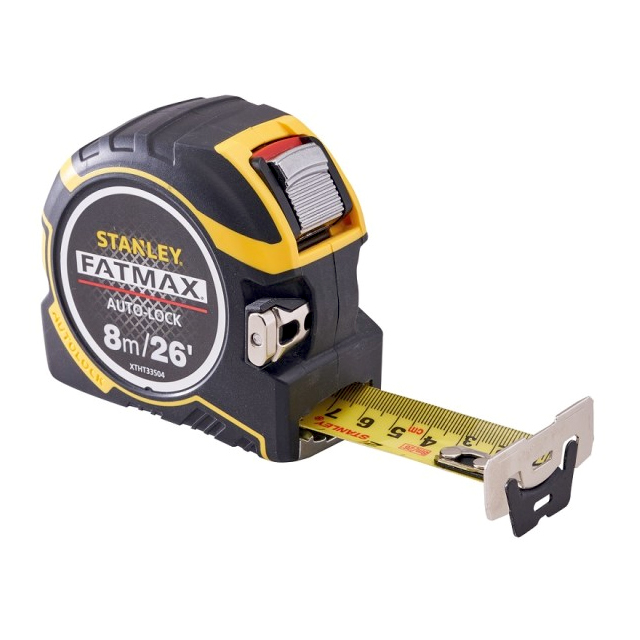 (εικόνα για) Μετροταινία Autolock 8m με πλάτος 32mm